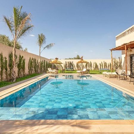 Villa Leila,Piscine , Grand Jardin, Jeux , Cuisiniere Marrakesh Exterior foto